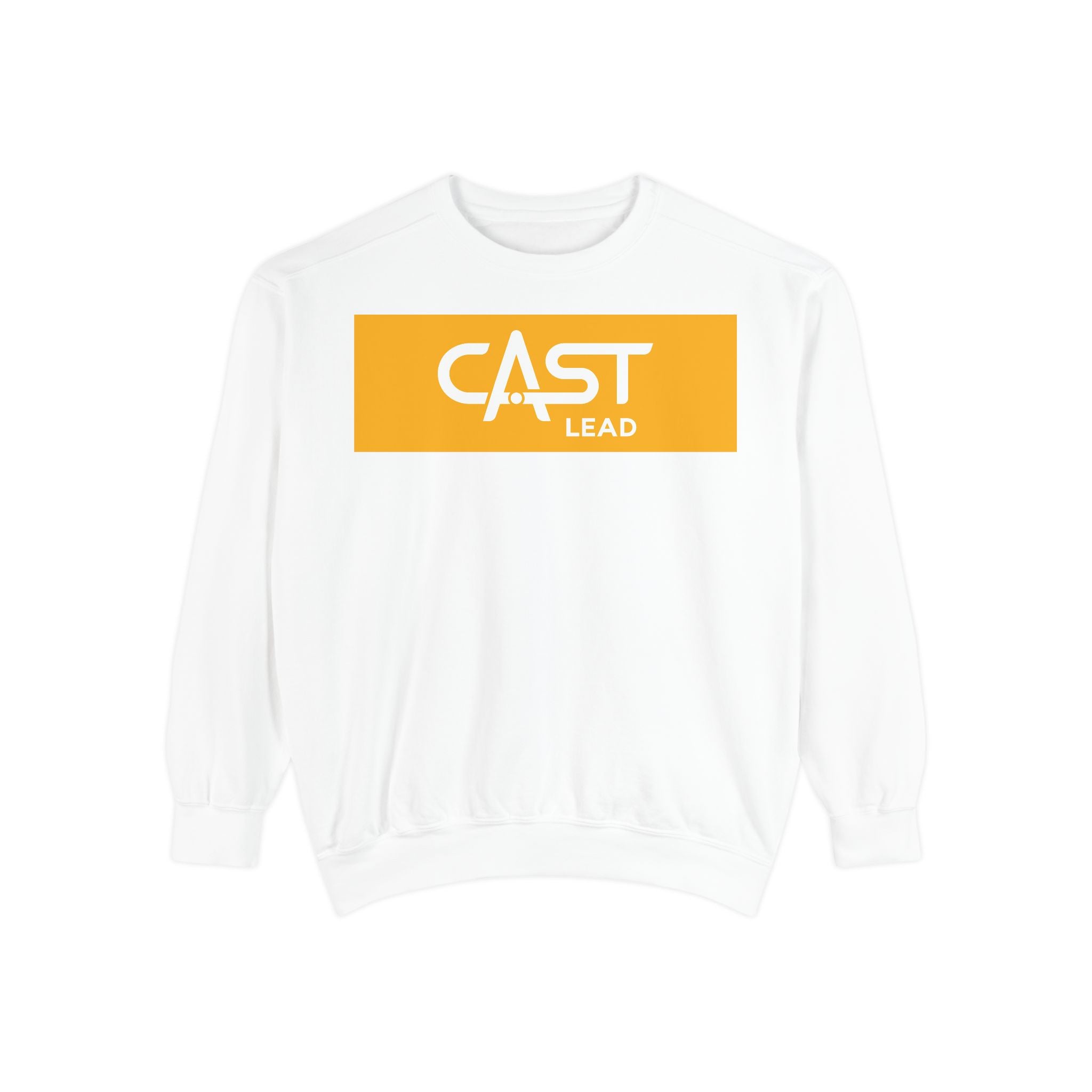 CAST Lead Unisex Garment-Dyed Sweatshirt | Casual & Comfy | Perfect for Tech Enthusiasts & Everyday Wear