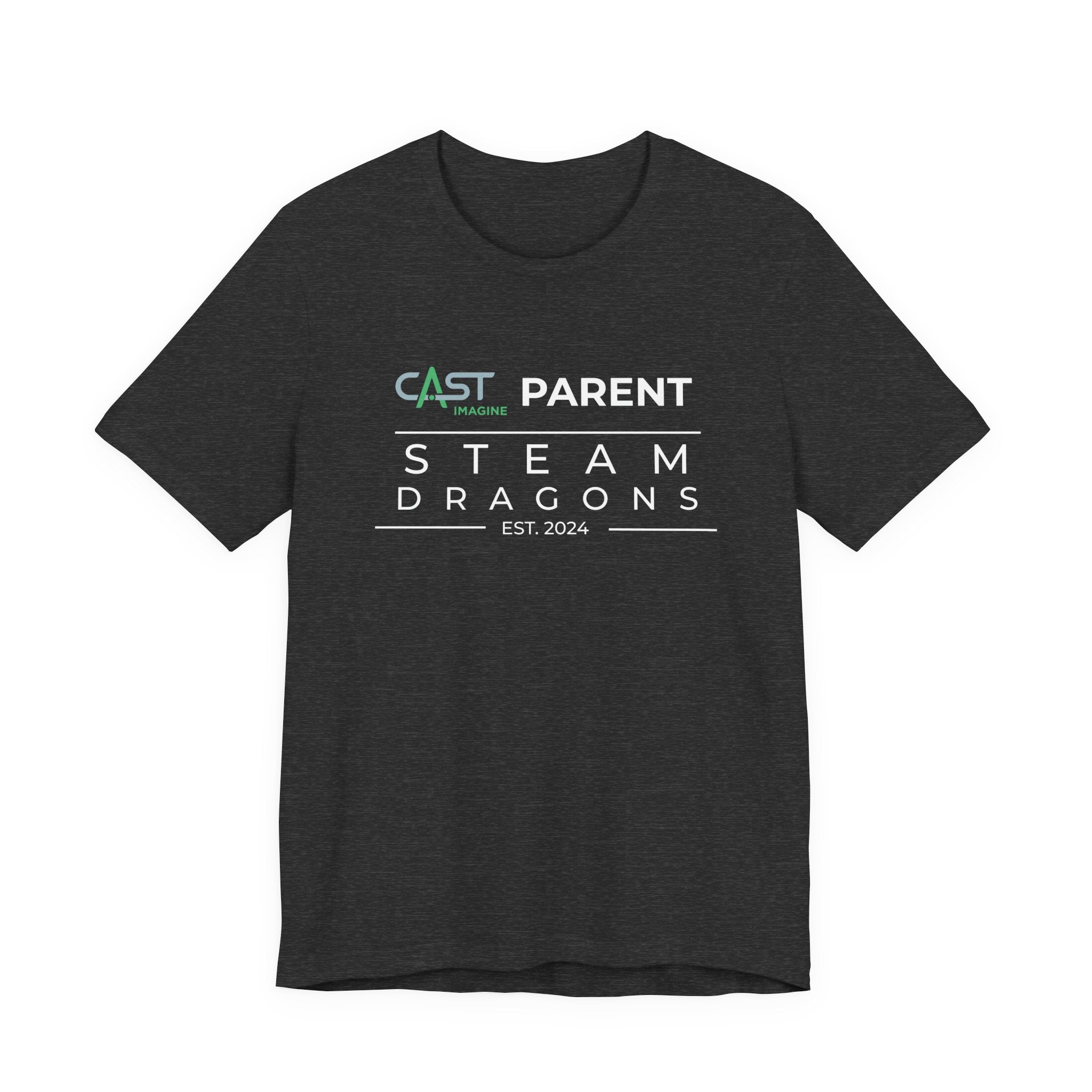 CAST Imagine Parent Unisex Jersey Tee - Perfect for School Events and Family Gatherings