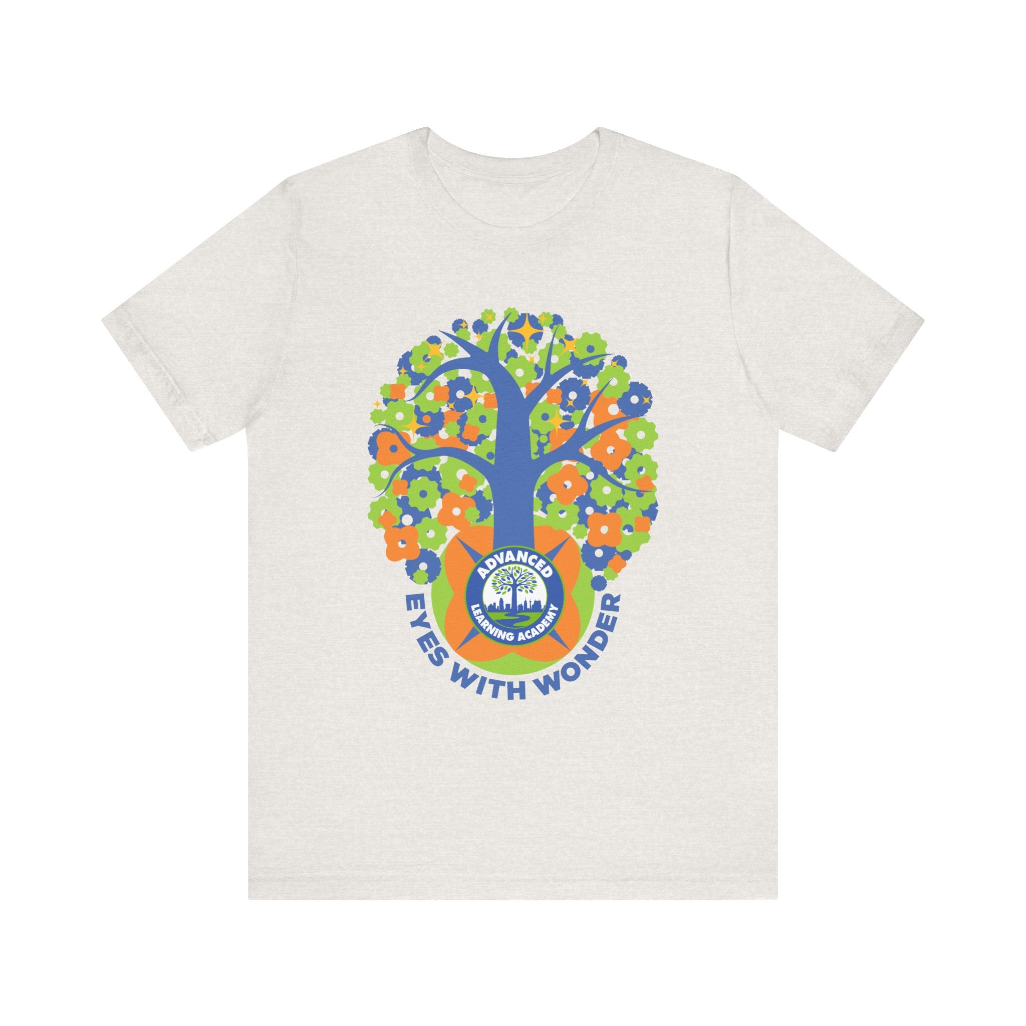 Advanced Learning Academy Eyes with Wonder Jon Rodz Collection Unisex Jersey Tee - Perfect for School Events and Family Gatherings