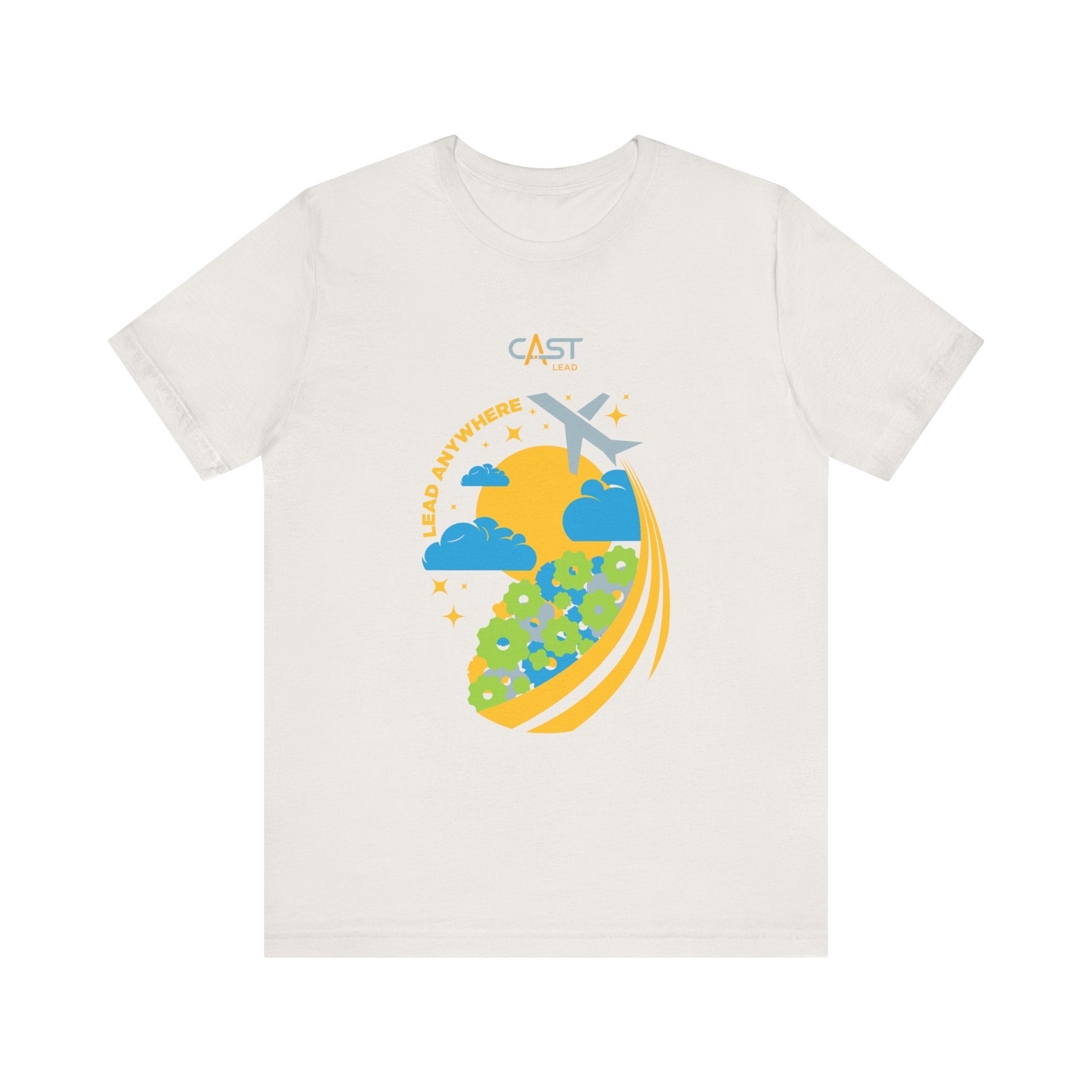 CAST Lead Lead Anywhere Jon Rodz Collection Unisex Jersey Tee - Perfect for School Events and Family Gatherings