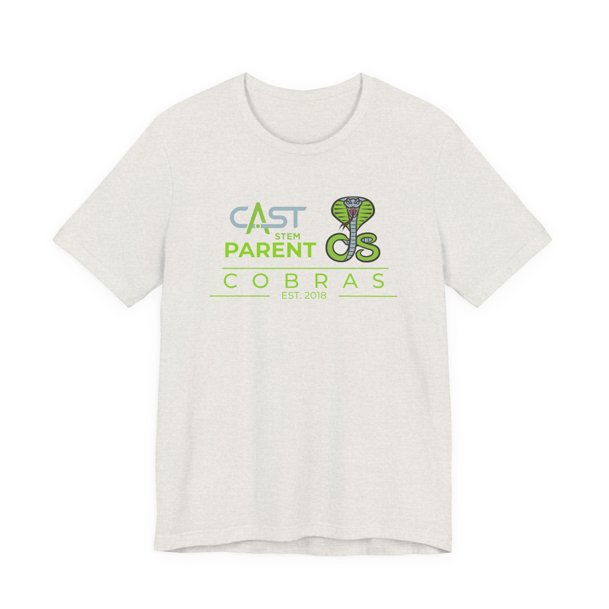 CAST STEM Parent Unisex Jersey Tee - Perfect for School Events and Family Gatherings