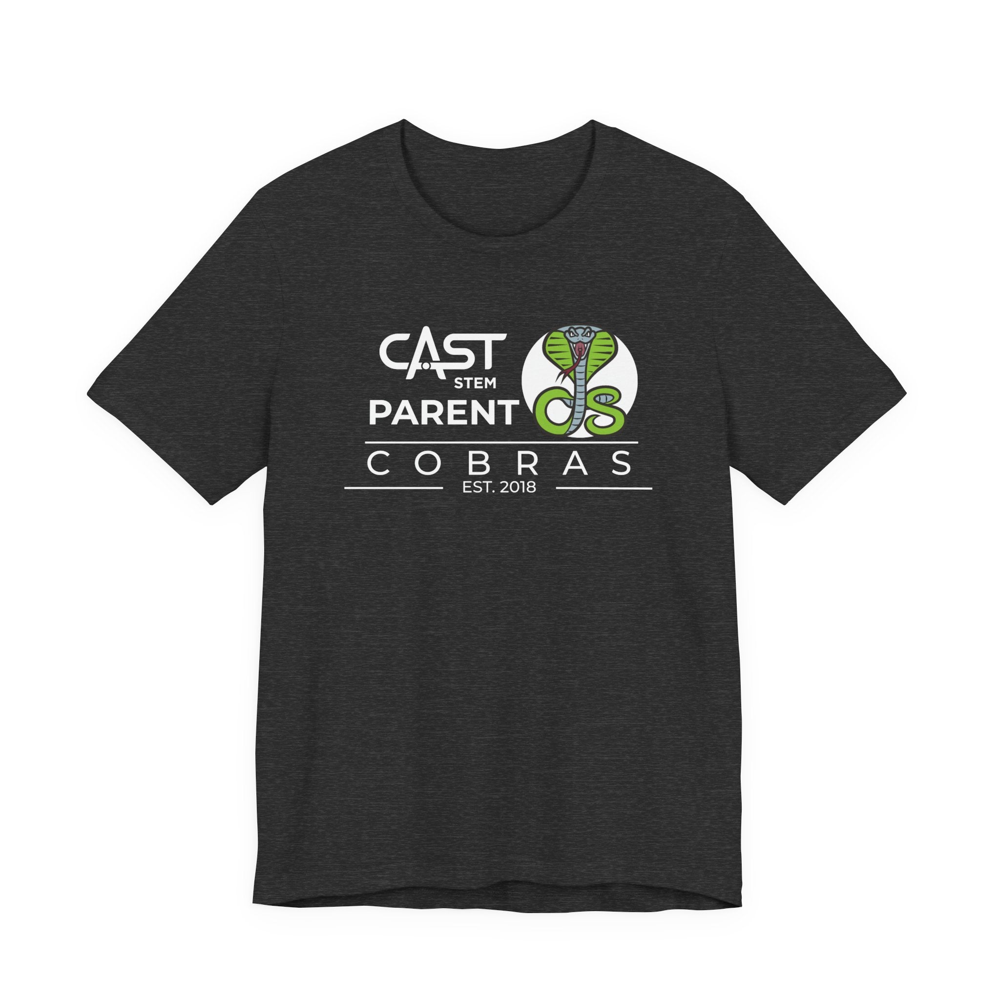 CAST STEM Parent Unisex Jersey Tee - Perfect for School Events and Family Gatherings