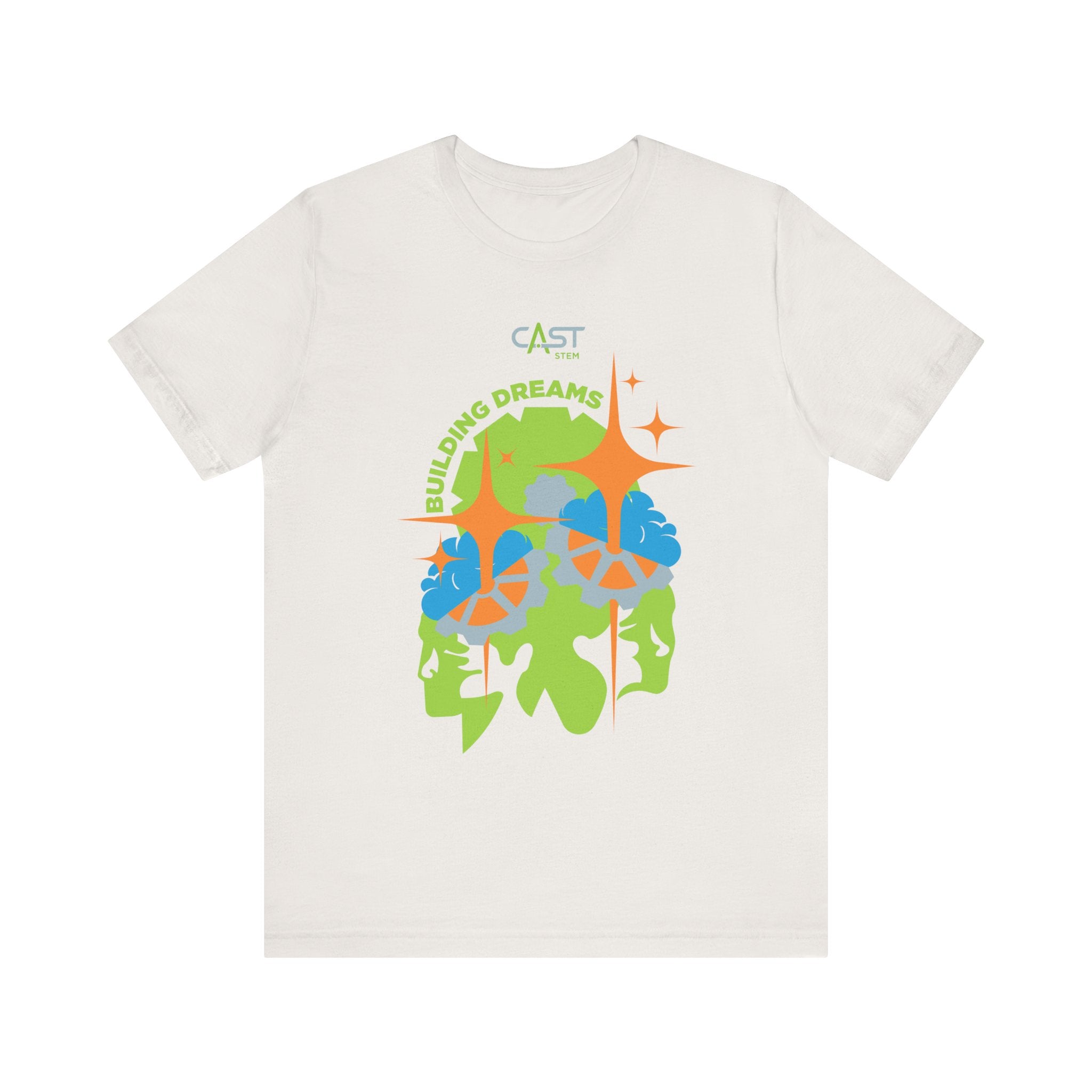 CAST STEM Building Dreams Jon Rodz Collection Unisex Jersey Tee - Perfect for School Events and Family Gatherings