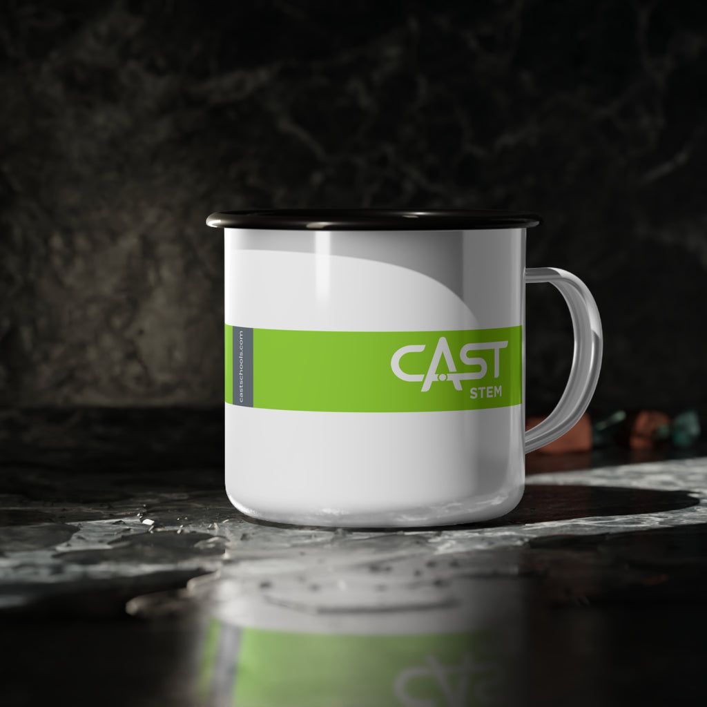 CAST STEM Enamel Camp Cup with Cobra - Perfect for Outdoor Adventures and Everyday Use