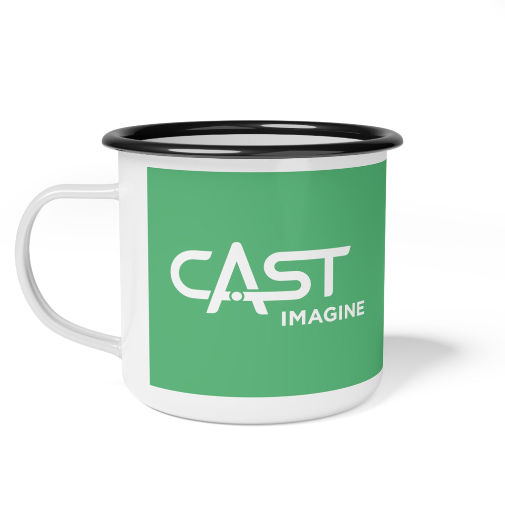 Custom CAST Imagine Enamel Camp Cup - Perfect for Outdoor Adventures and Everyday Use